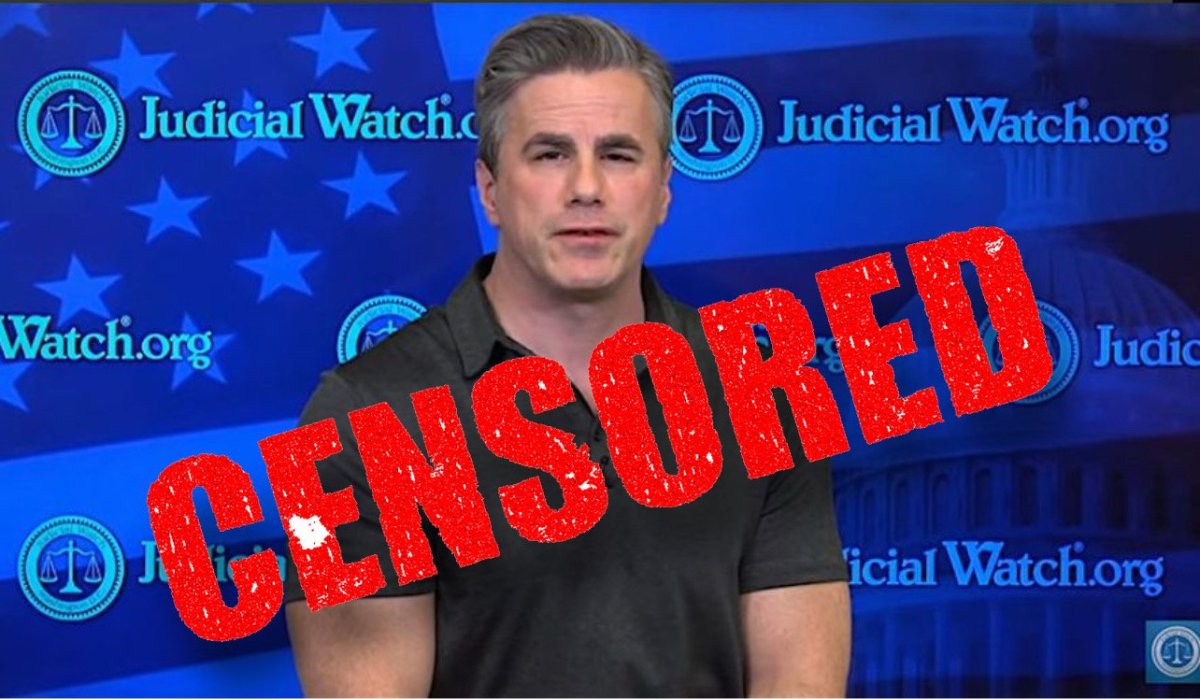 Top Conservative Leader Tom Fitton Is Still Suspended by Twitter 7 Days After a 7 Day Suspension for Tweeting the Truth on HCQ